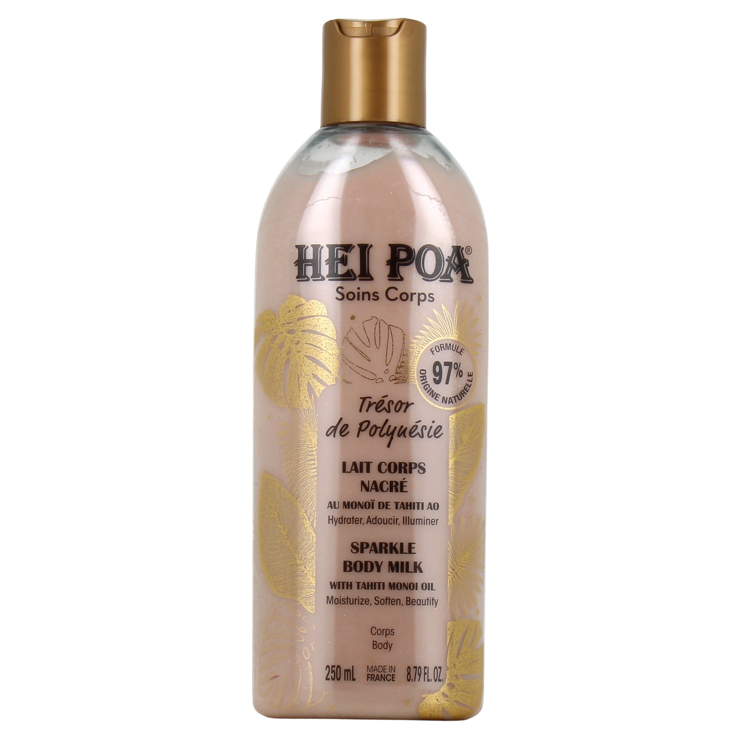 Hei Poa, Tresor De Polynesie, Sparkling, Body Milk, 250 ml