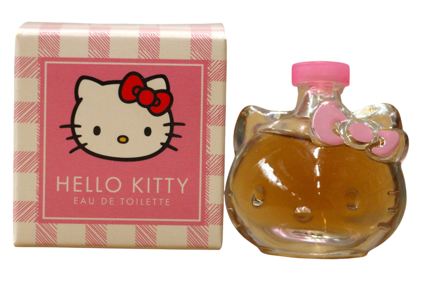 Hello Kitty, Iconic Vichy Rose, Eau De Toilette, For Girls, 5 ml *Miniature