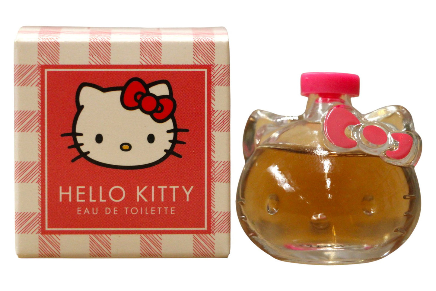 Hello Kitty, Iconic Vichy Rouge, Eau De Toilette, For Girls, 5 ml *Miniature