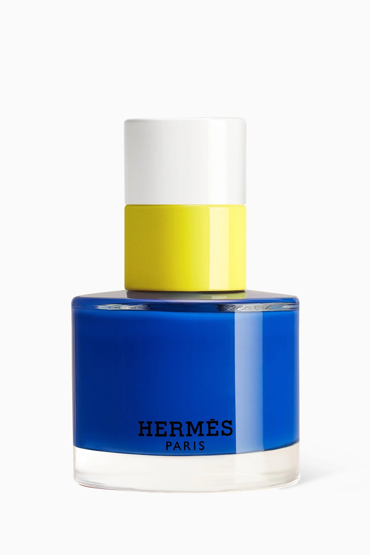 Hermes, Paris, Nail Polish, 62, Bleu Electrique / Nude, 15 ml