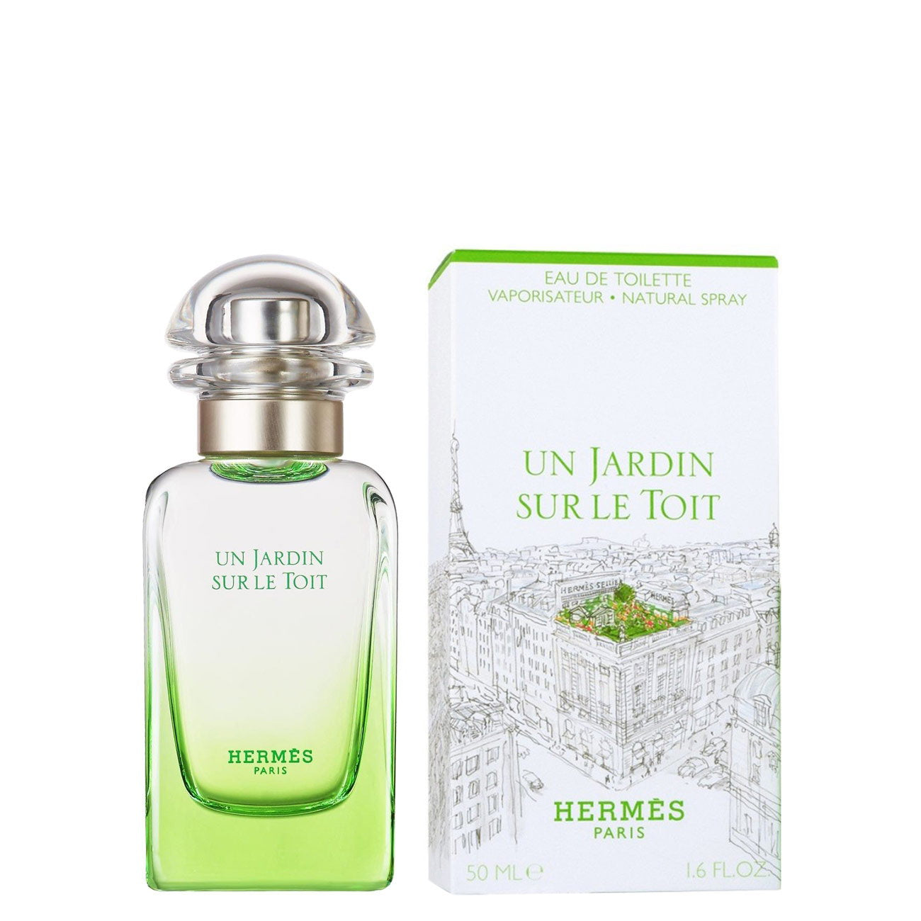 Hermes, Un Jardin Sur Le Toit, Eau De Toilette, Unisex, 50 ml