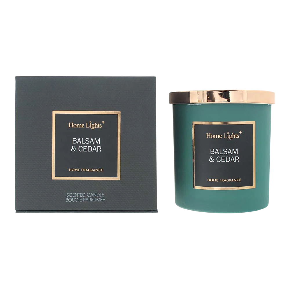 Home Lights, Balsam & Cedar, Scented Candle, 215 g
