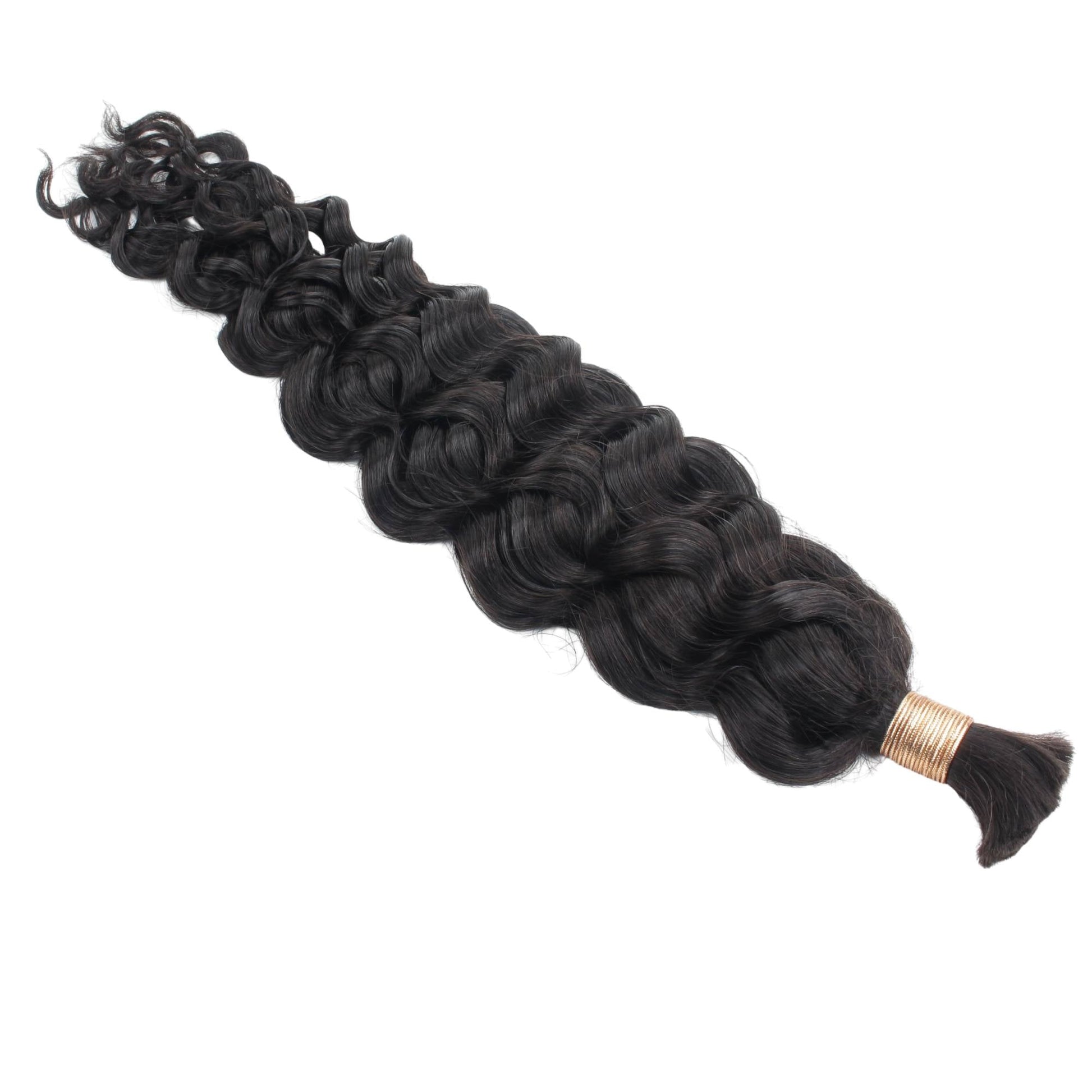 Latin Wave Bulk 100% Human Braiding Hair Luxegan
