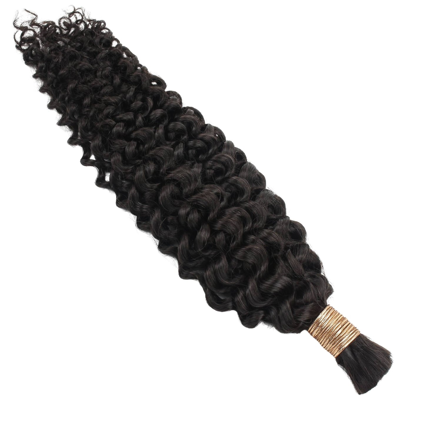 Water Wave Bulk 100% Human Braiding Hair Luxegan