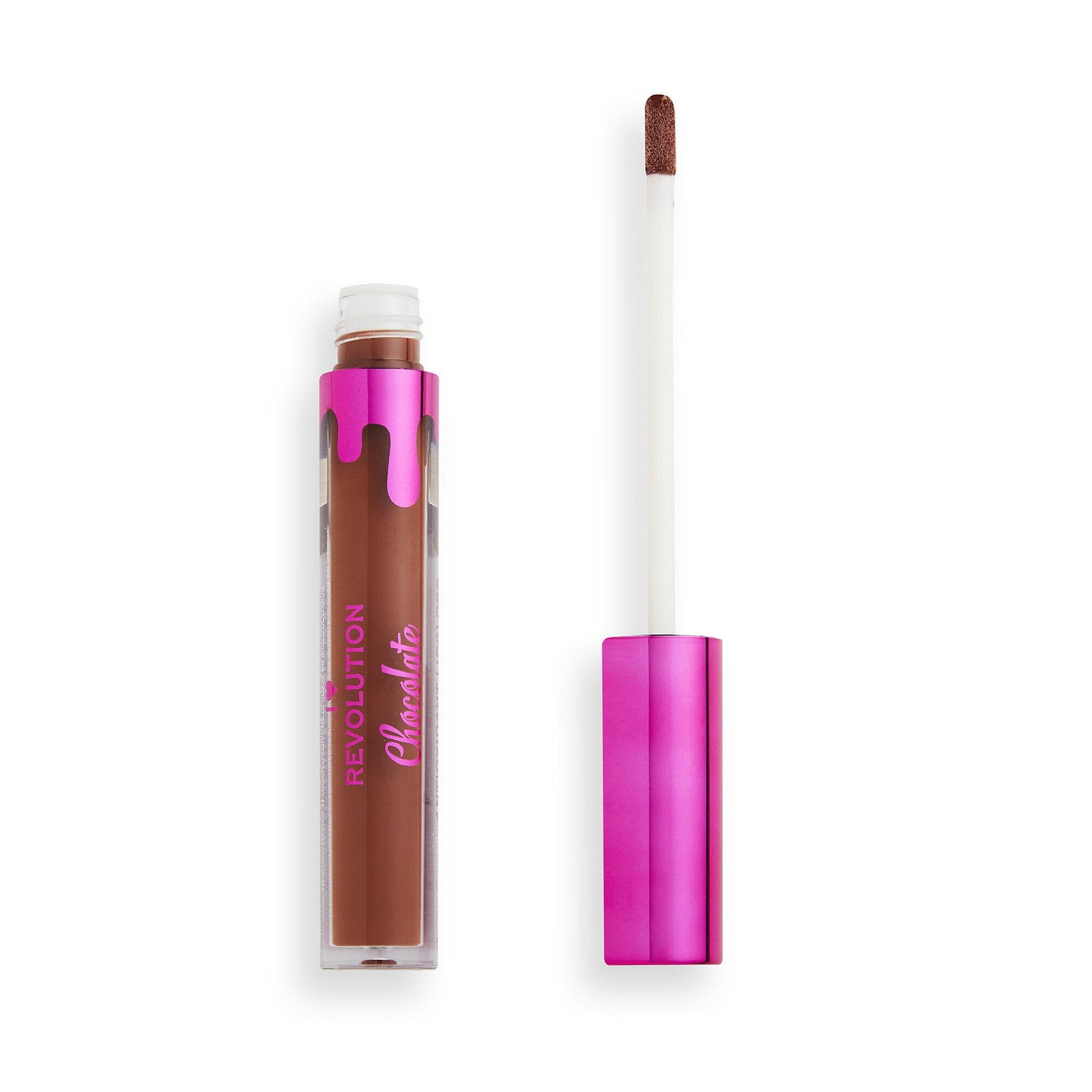 I Heart Revolution, Chocolate, Vegan, Lip Gloss, Fudge, 5.5 ml - view 2
