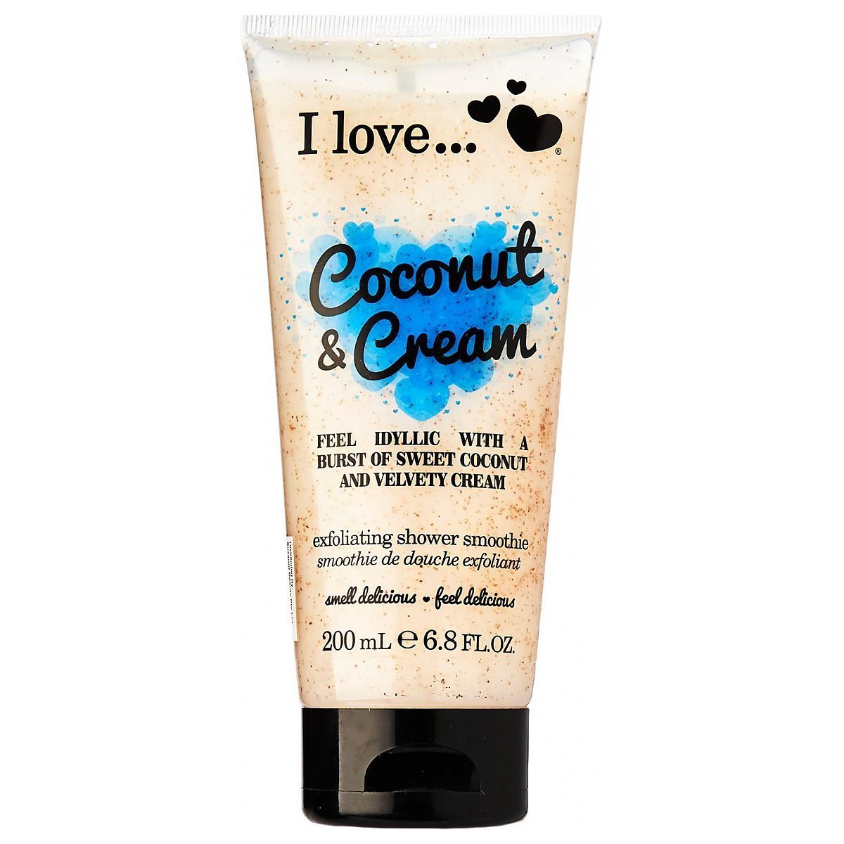 I Love, Coconut & Cream, Exfoliating, Shower Gel, 200 ml - view 3
