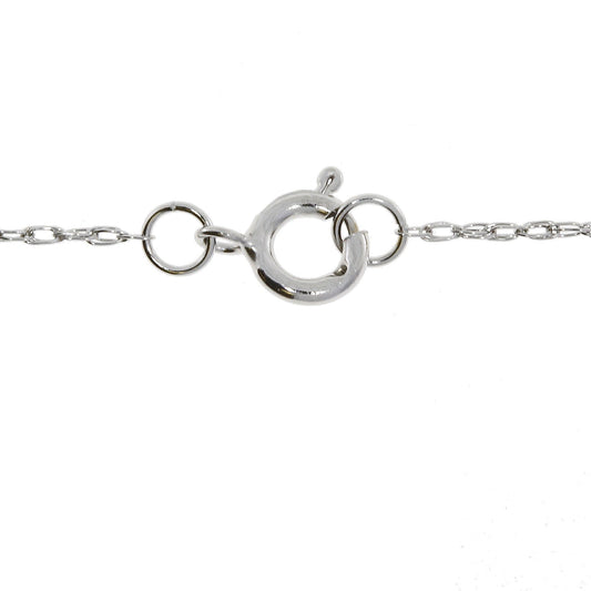 Cadenas para mujer de oro blanco de 10 quilates