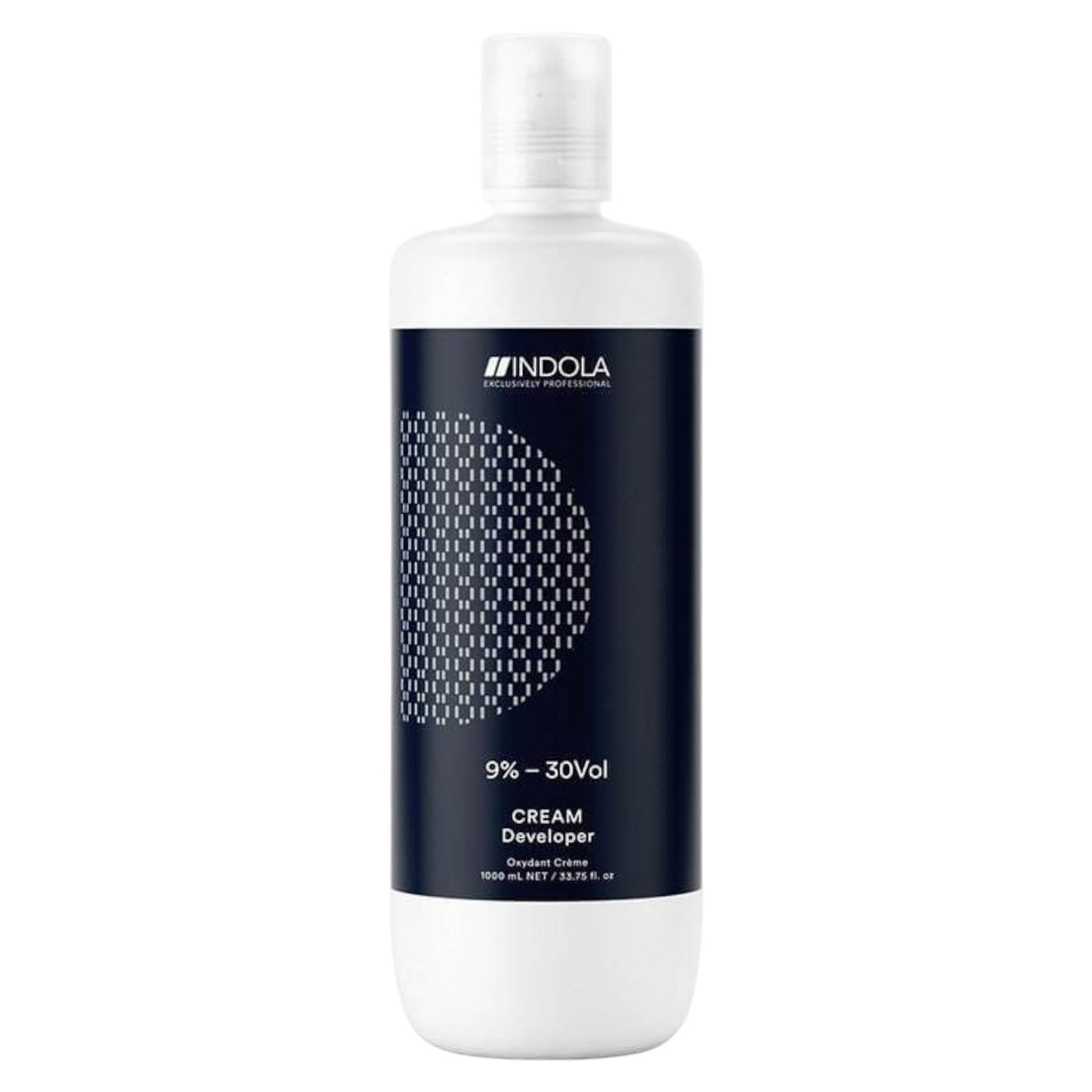 Indola, Cream Developer, Silky, Hair Oxidant Cream, 9%, 30 Volume, 1000 ml *Tester