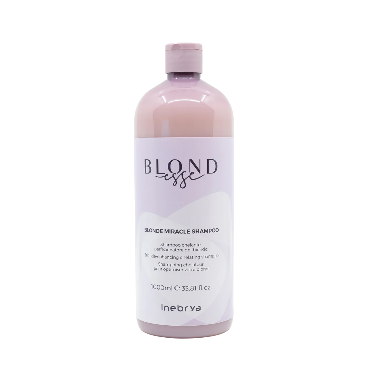 Inebrya, Blonde Miracle, Hair Shampoo, For Neutralisation Of Yellow Tones, 1000 ml