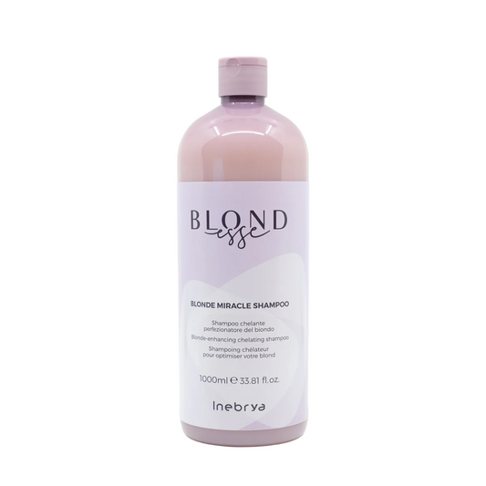 Inebrya, Blonde Miracle, Hair Shampoo, For Neutralisation Of Yellow Tones, 1000 ml