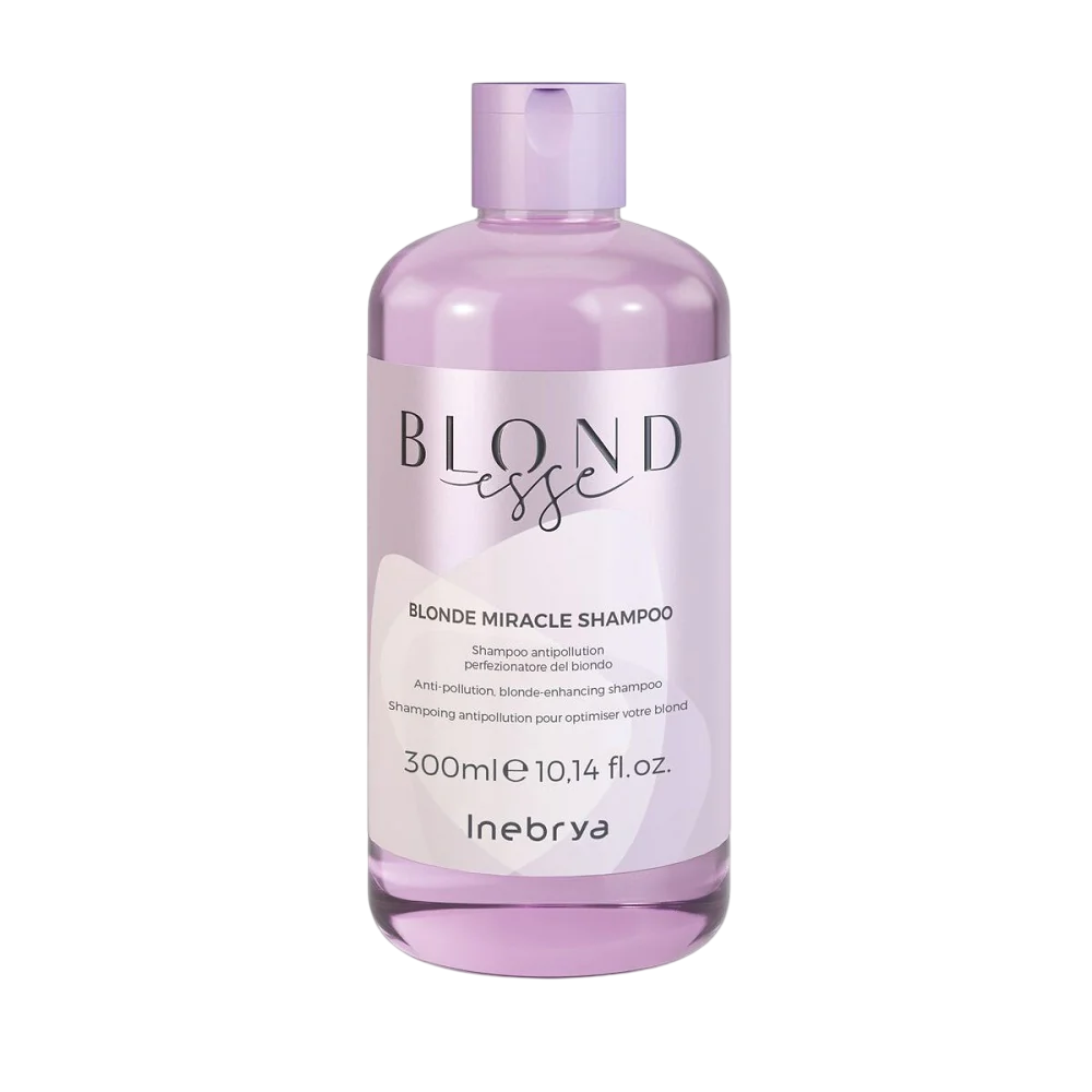 Inebrya, Blonde Miracle, Hair Shampoo, For Neutralisation Of Yellow Tones, 300 ml