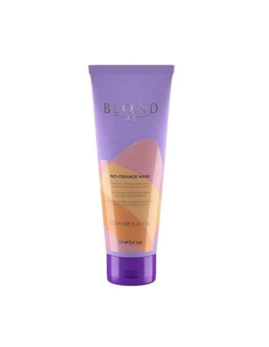 Inebrya, Blondesse No-Orange, Hair Treatment Cream Mask, Neutralizing Orange Tones, 250 ml