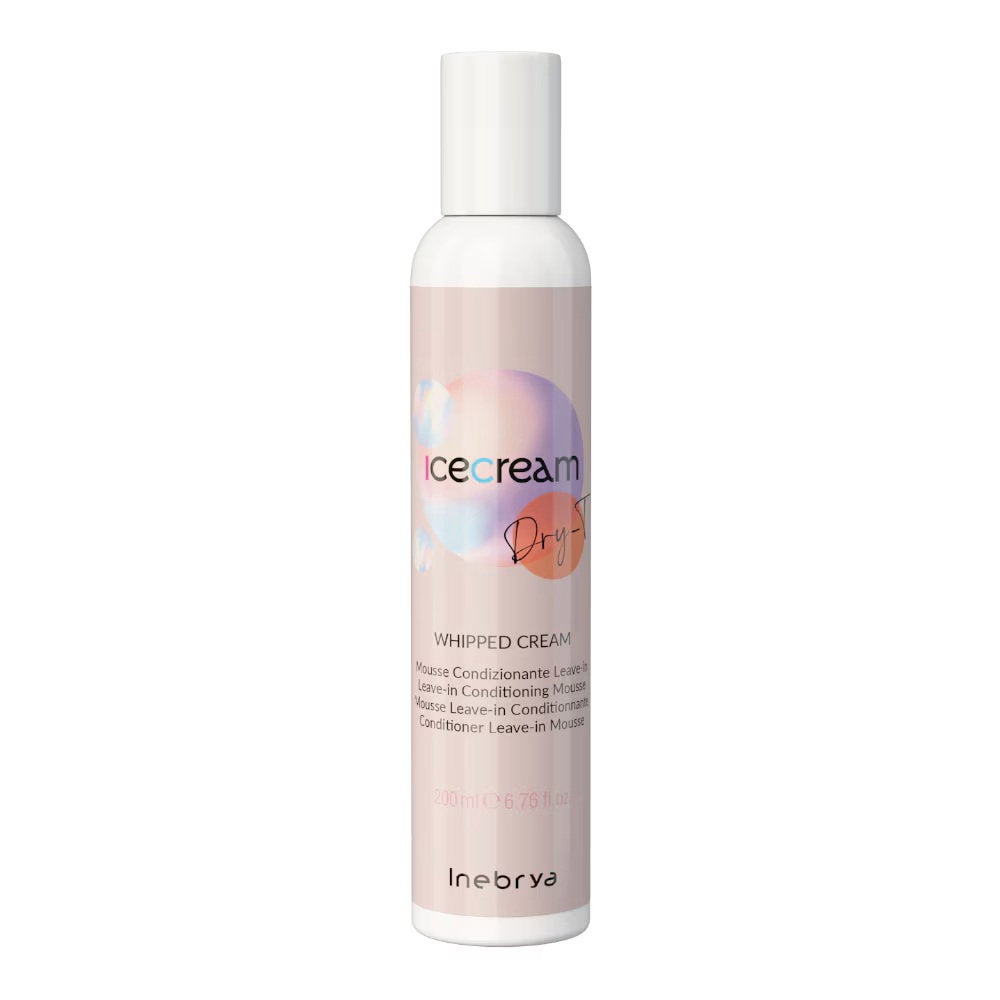 Inebrya, Ice Cream Dry-T, Hair Leave-In Conditioner, Hydrating, 200 ml