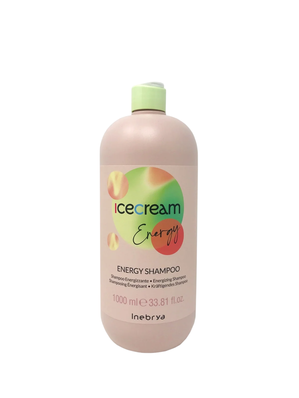Inebrya, Ice Cream Energy, Hair Shampoo, Energising, 1000 ml