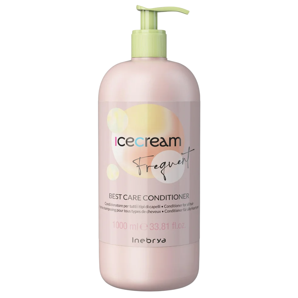 Inebrya, Ice Cream Frequent, Hair Conditioner, Detangling, Hydrating, 1000 ml