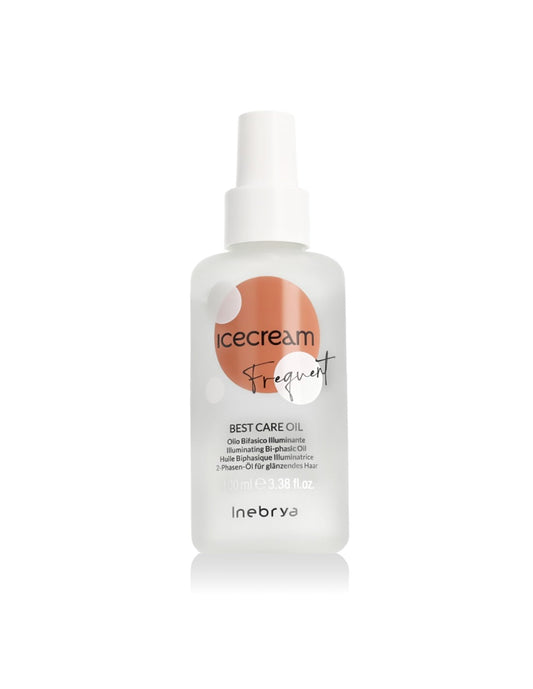 Inebrya, Ice Cream Frequent, Hair Oil Treatment, Frizz Control, 100 ml