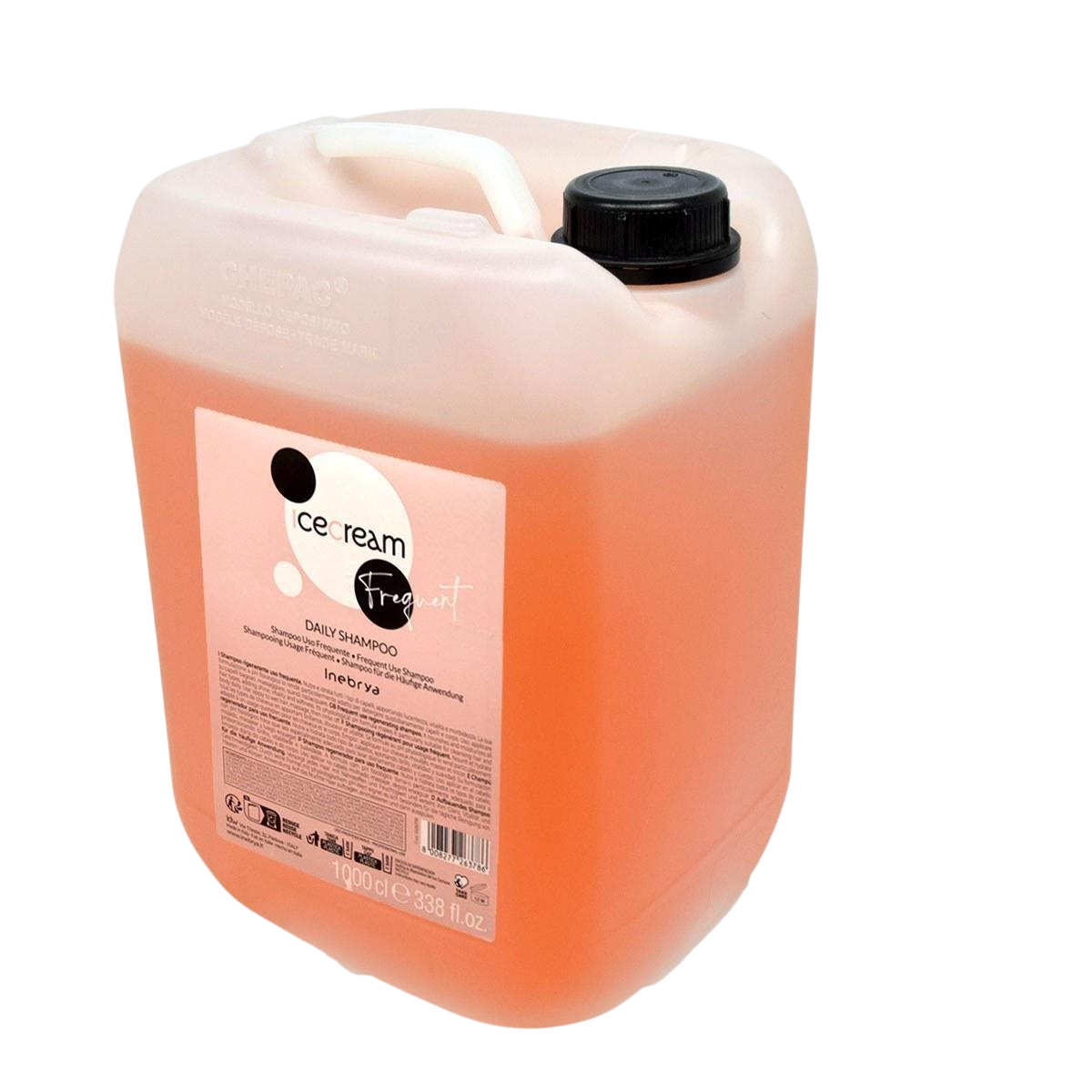 Inebrya, Ice Cream Frequent, Hair Shampoo, Regenerating, Refill, 10000 ml