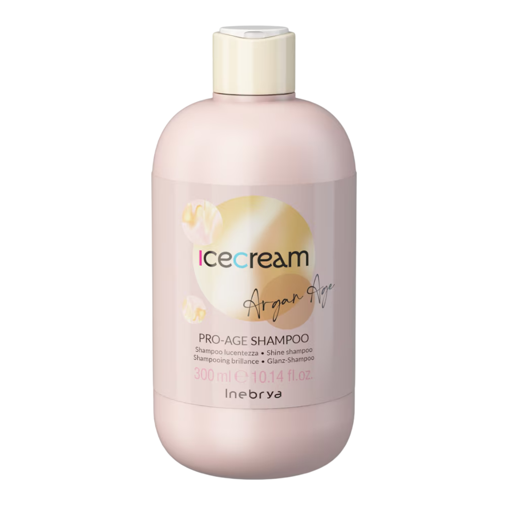 Inebrya, Ice Cream Pro-Age, Hair Shampoo, Shine, 300 ml