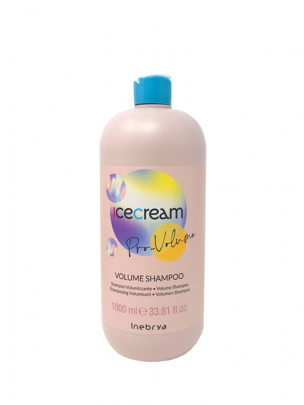 Inebrya, Ice Cream Pro-Volume, Hair Shampoo, Volumising, 1000 ml