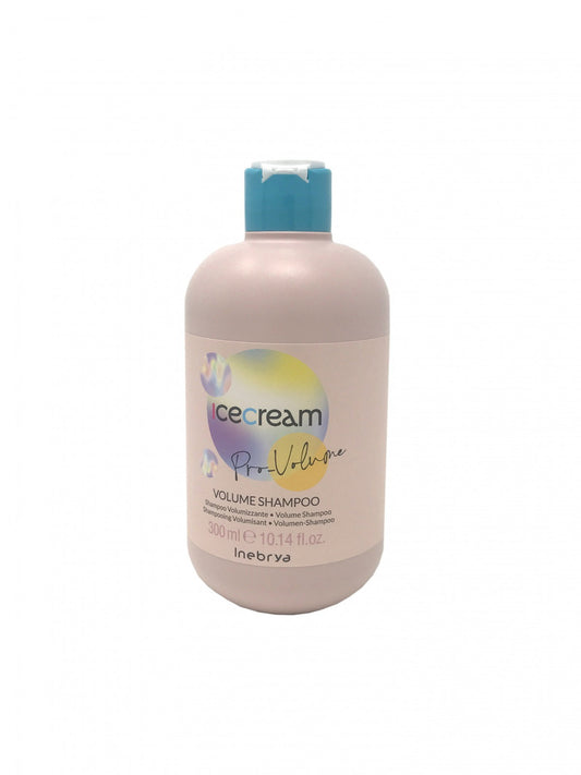 Inebrya, Ice Cream Pro-Volume, Hair Shampoo, Volumizing, 300 ml