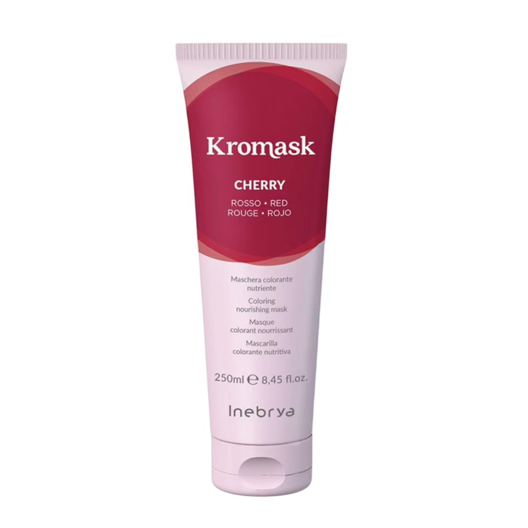 Inebrya, Kromask, Hair Colouring Cream Mask, Nourishing,  Cherry, 250 ml