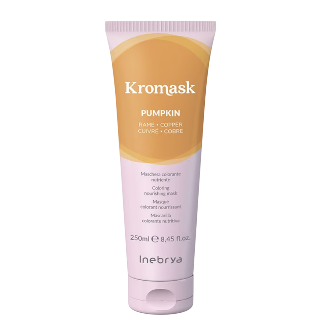 Inebrya, Kromask, Hair Colouring Cream Mask, Nourishing,  Pumpkin, 250 ml