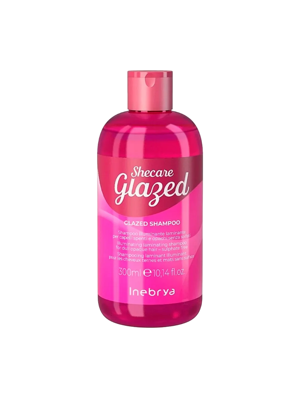 Inebrya, Shecare Glazed, Hair Shampoo, Shining, 300 ml