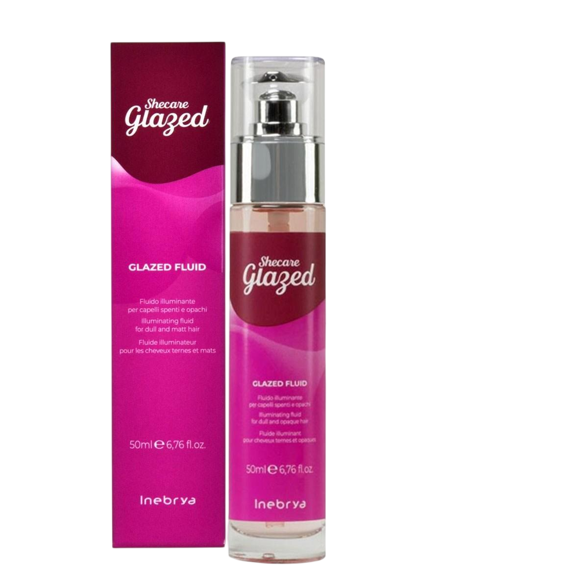 Inebrya, Shecare Glazed, Shining, Hair Fluid, 50 ml
