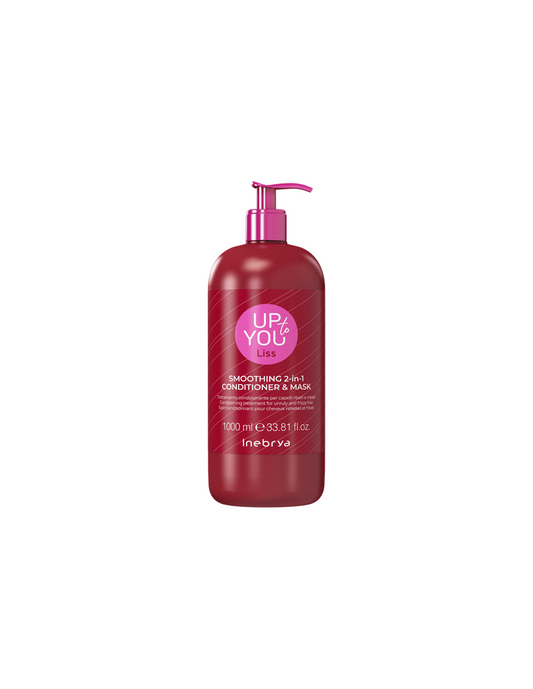 Inebrya, Up To You, Hair Treatment Conditioner, Smoothing, For All Hair Types, 1000 ml