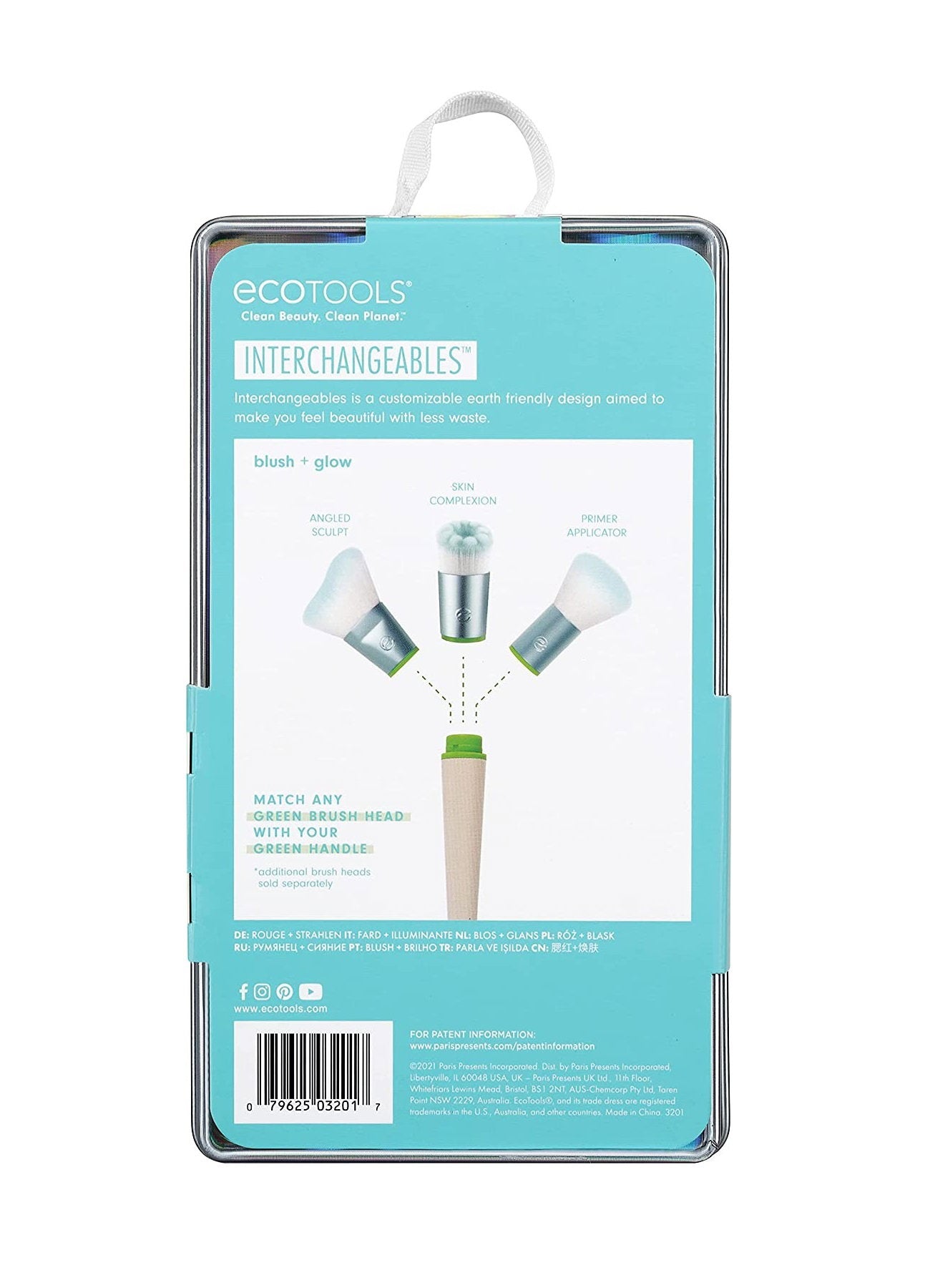 Interchangeables Set EcoTools: Interchangeables, Foundation Brush + Interchangeables, Blending - view 3