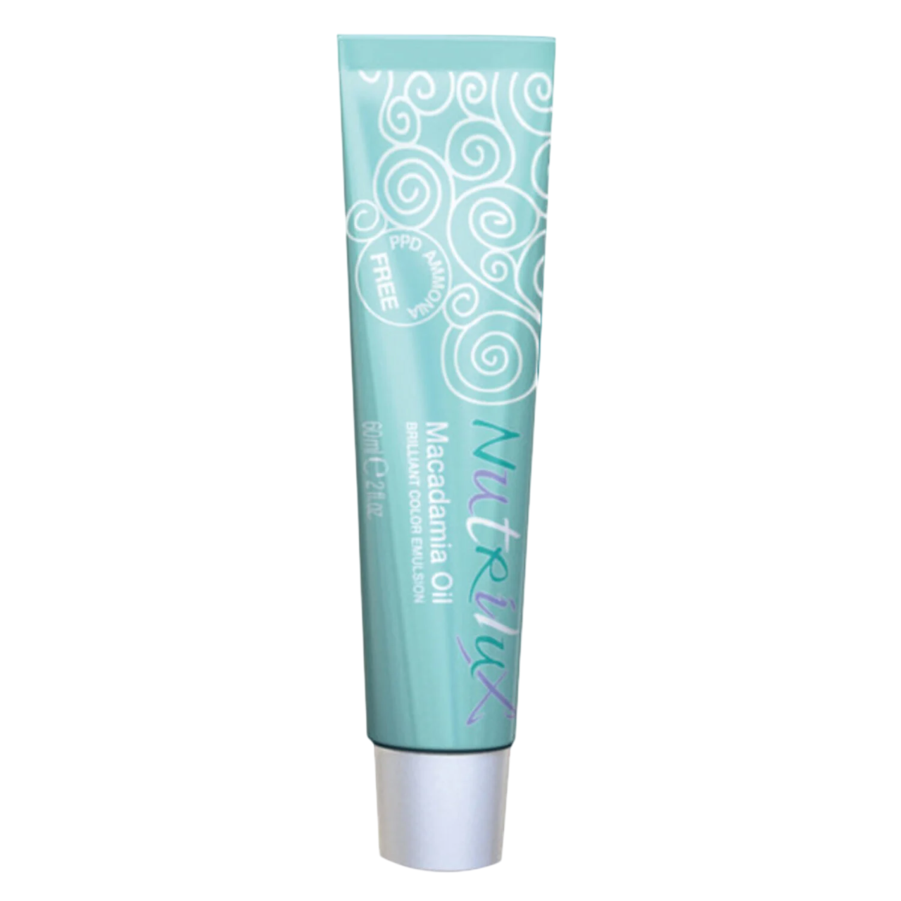 Intercosmo, Nutrilux, Macadamia Oil, Permanent Hair Dye, 7.40 Squash, 60 ml