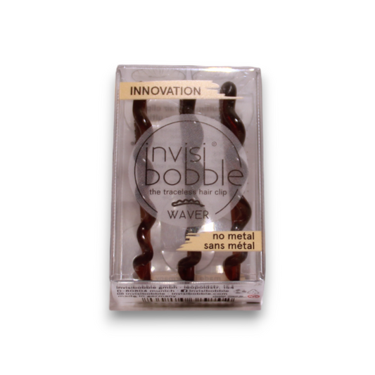 Set Trio, InvisiBobble, Waves, Hair Clip, Pretty Dark, 3 pcs - view 2