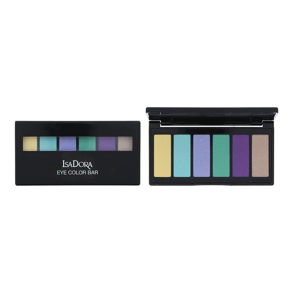 IsaDora, Color Bar, Eyeshadow Palette, 62, Surf & Sun, 6, 5 g *Tester
