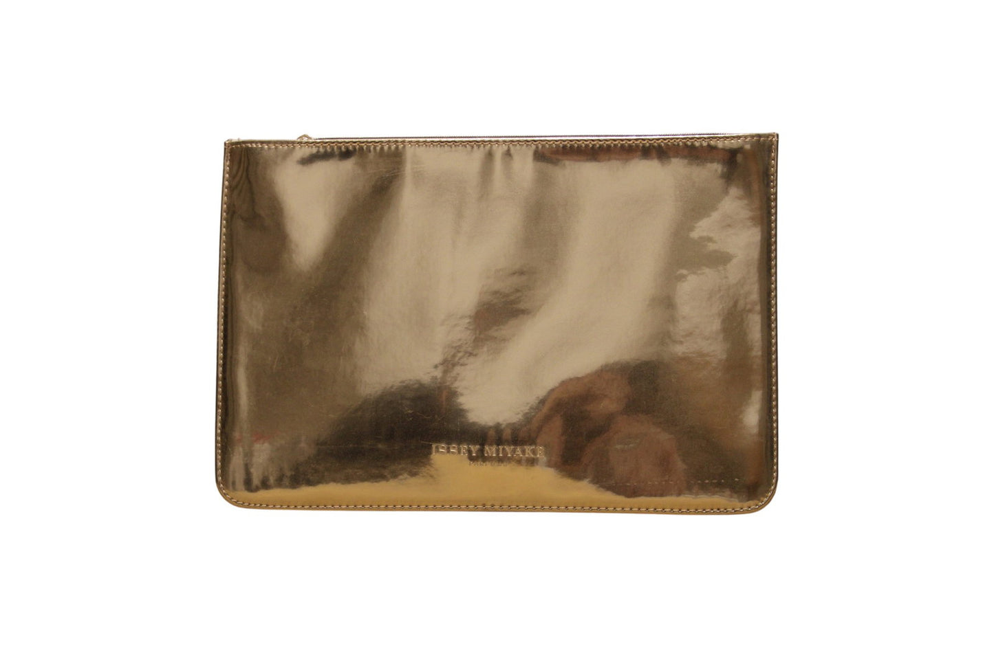 Issey Miyake, Issey Miyake, Pouch, GWP Textile Pouch, Black Gold