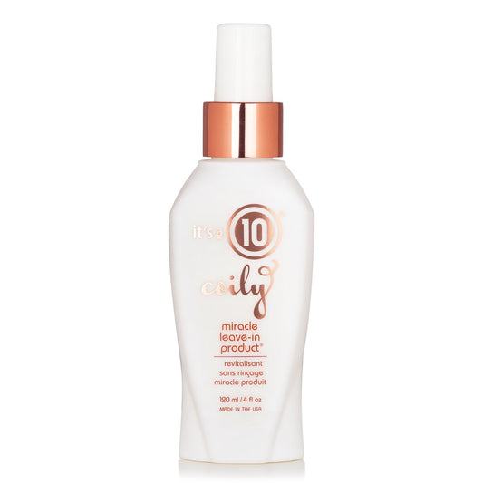 It's a 10, Coily Miracle, Hair Leave-In Conditioner, For Revitalizing, 120 ml