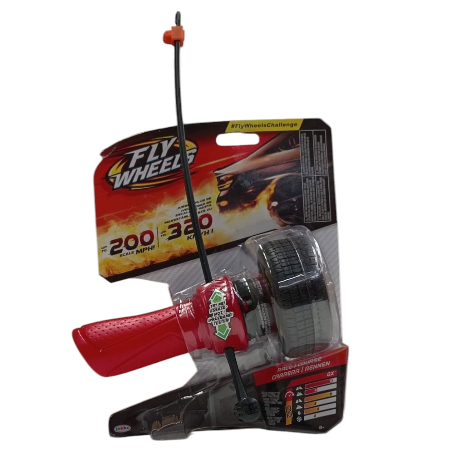 Jakks Pacific, 1 Tyre + Ejector Race GX, Jakks Pacific, Fly Wheels, For Boys - view 2
