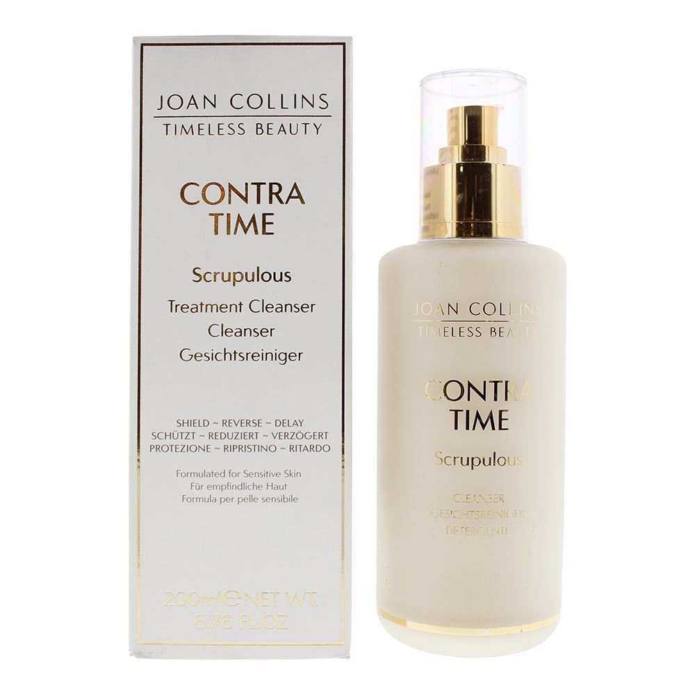 Joan Collins, Contra Time Scrupulous Treatment, Eliminates Impurities, Cleansing Cream, 200 ml