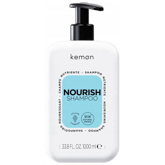 Kemon, Nourish Nourishing, Hair Shampoo, Hydrating, 1000 ml