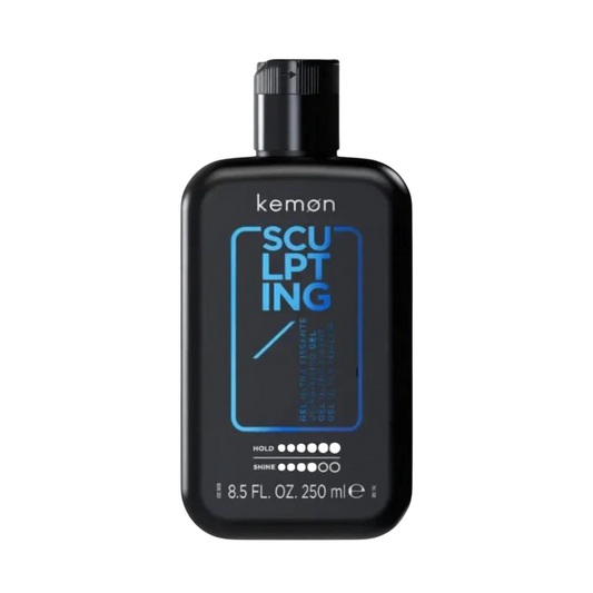 Kemon, Styling Sculpting, Hair Styling Gel, Shiny, 6, 250 ml