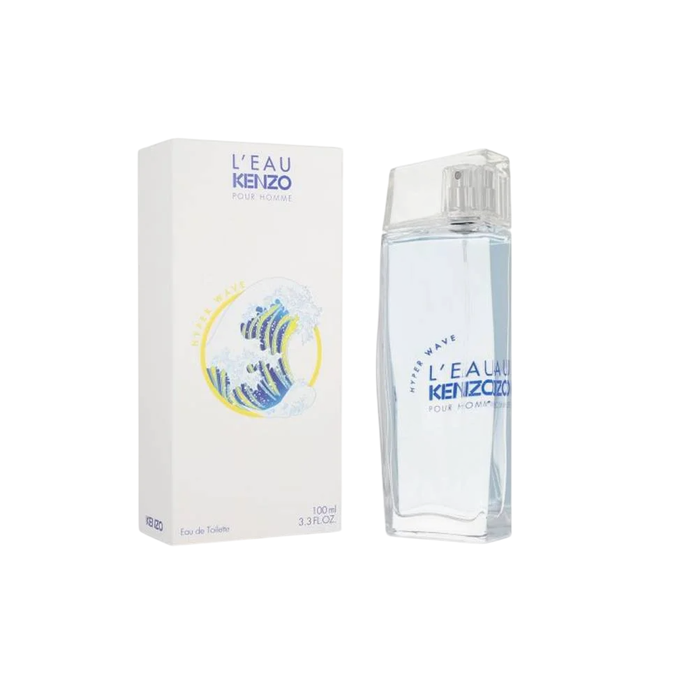 Kenzo, L'Eau Kenzo Hyper Wave, Eau De Toilette, For Men, 100 ml