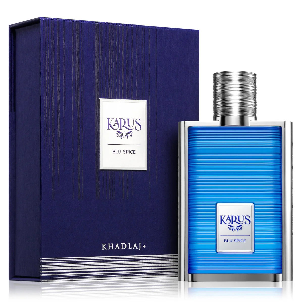 Khadlaj, Karus Blu Spice, Eau De Parfum, For Men, 100 ml