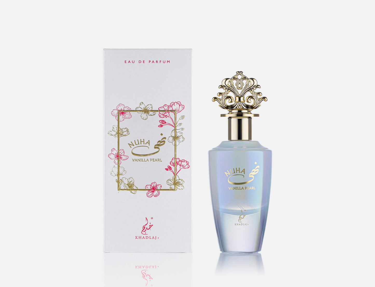 Khadlaj, Nuha Vanilla Pearl, Eau De Parfum, For Women, 85 ml