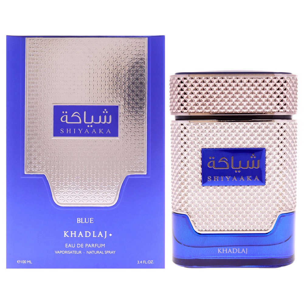 Khadlaj, Shiyaaka Blue, Eau De Parfum, For Men, 100 ml