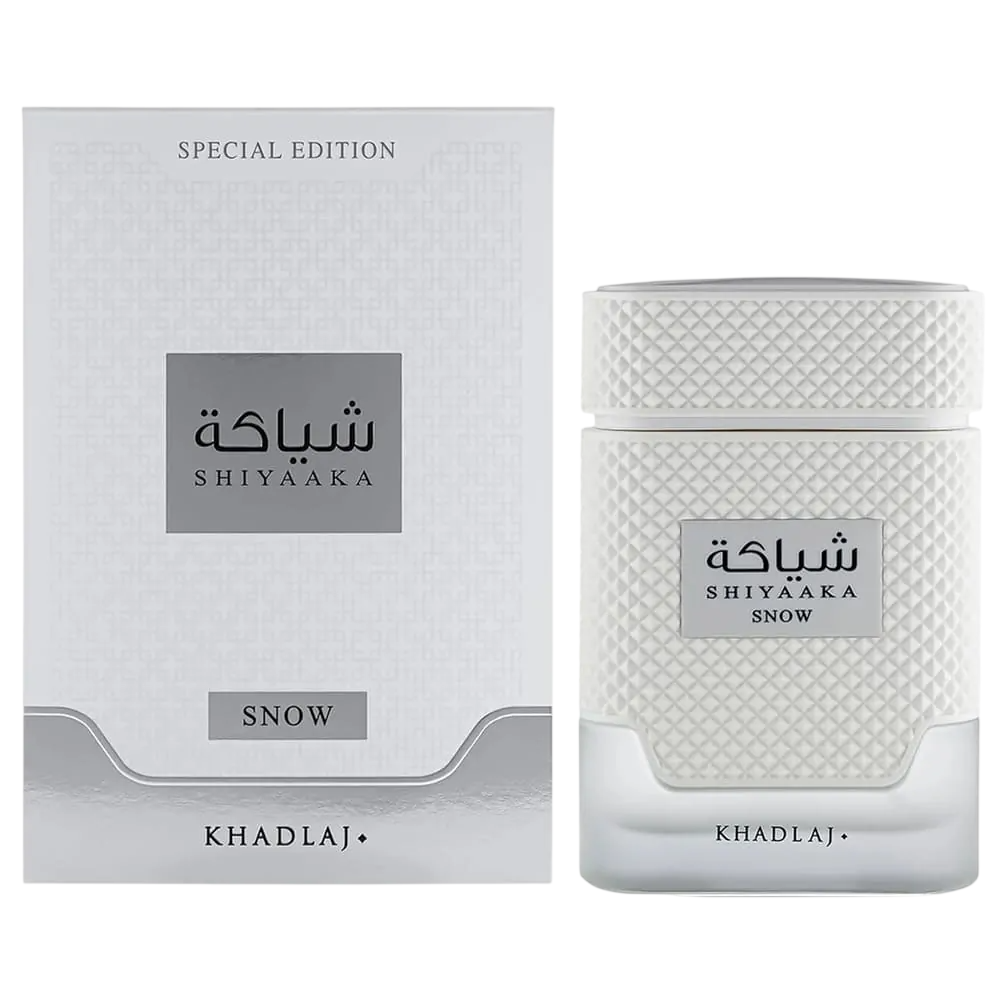 Khadlaj, Shiyaaka Snow, Eau De Parfum, For Men, 100 ml