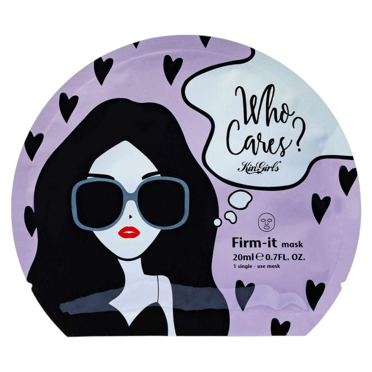 Kingirls, Who Cares, Moisturizing, Sheet Mask, For Face, 20 ml *Tester