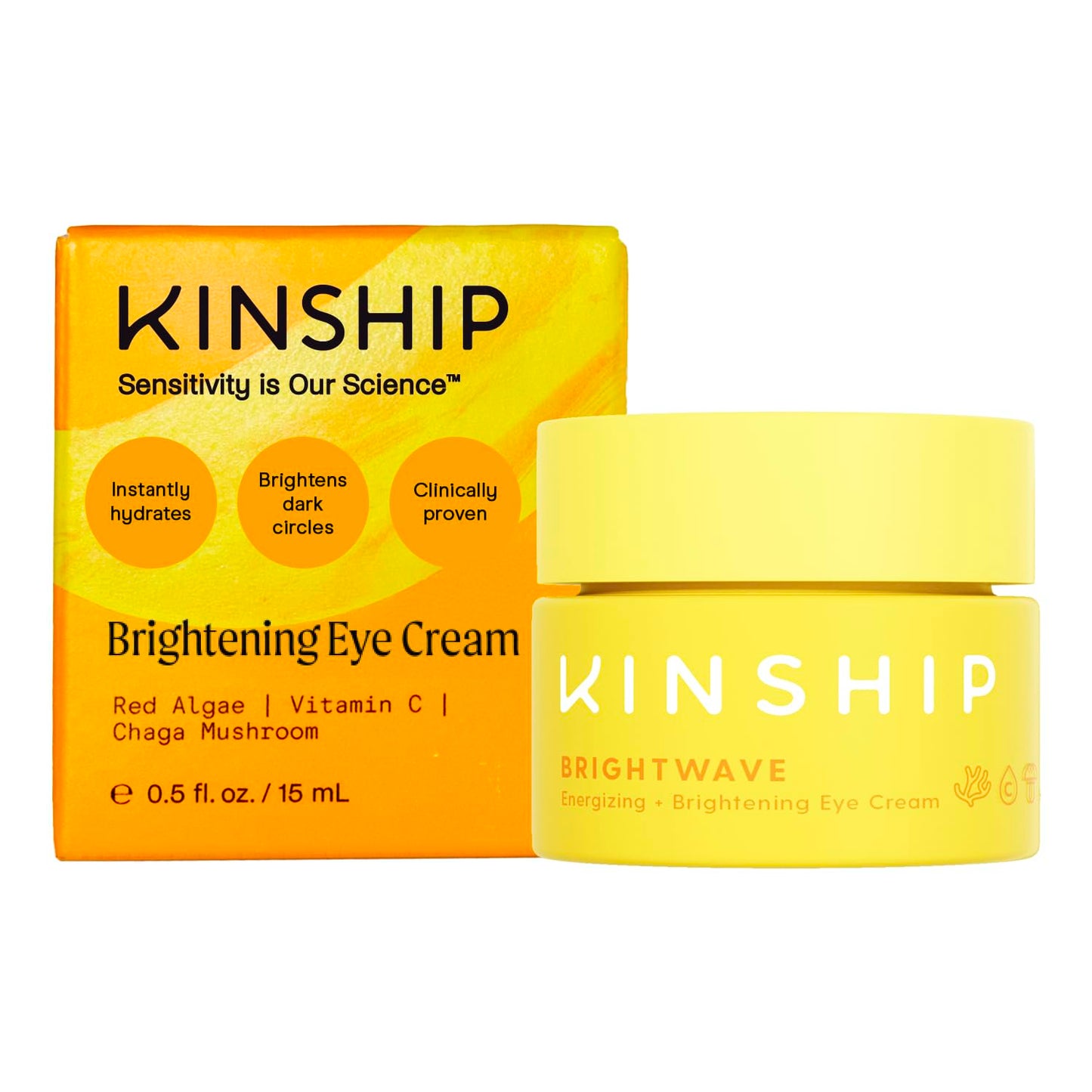 Kinship, Brightwave, Vitamin C, Brightening, Eye Cream, 15 ml