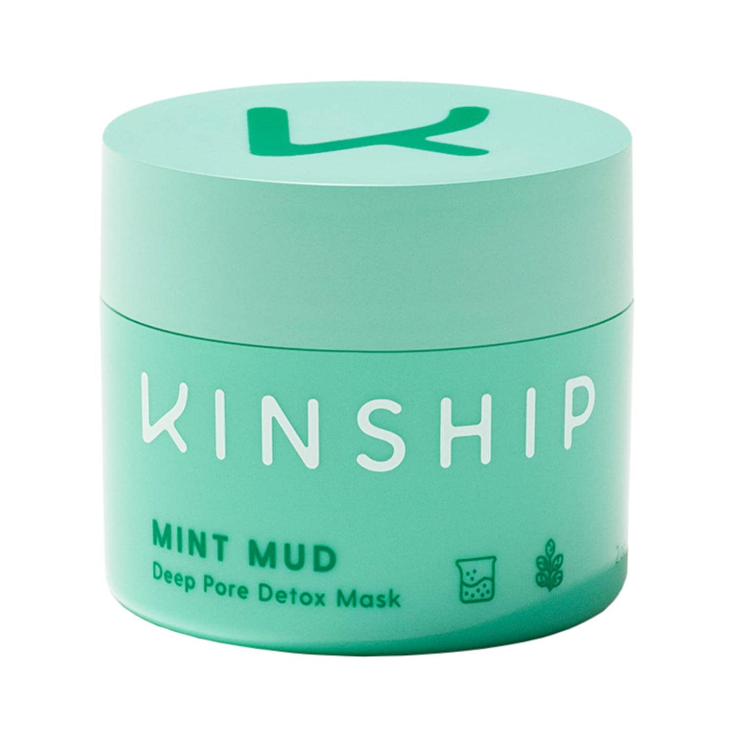 Kinship, Mint Mud Deep Pore Detox, Balancing, Mud Mask, For Face, 57 g