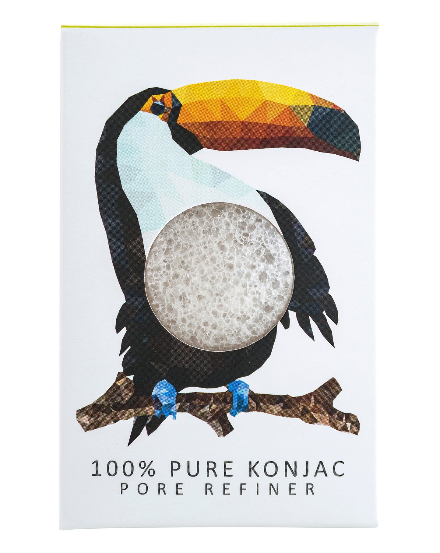 Konjac, Rainforest Toucan, Makeup Sponge