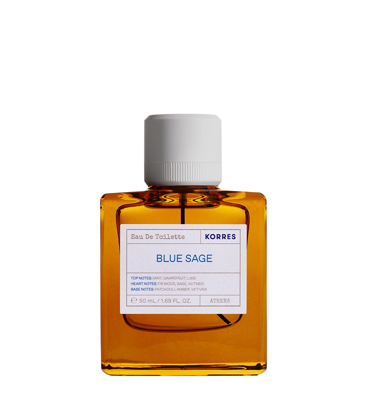 Korres, Blue Sage, Eau De Toilette, For Men, 50 ml