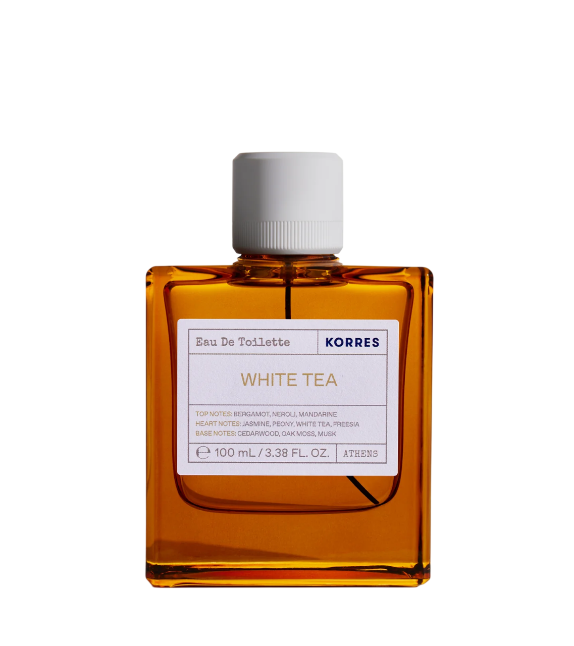 Korres, White Tea, Eau De Toilette, Unisex, 100 ml